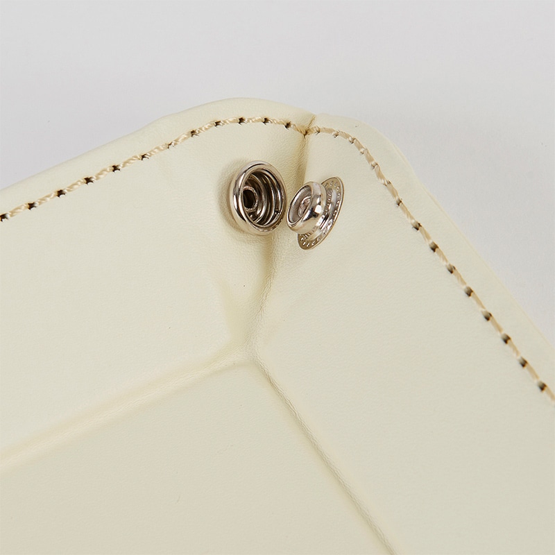 茶谷産業 ボタントレー L　アイボリー 840-572IV 1個（ご注文単位1個）【直送品】