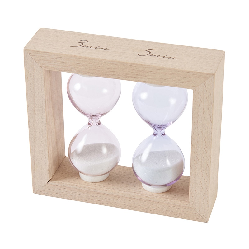 茶谷産業 砂時計 3分＆5分計 333-113 1個（ご注文単位1個）【直送品】