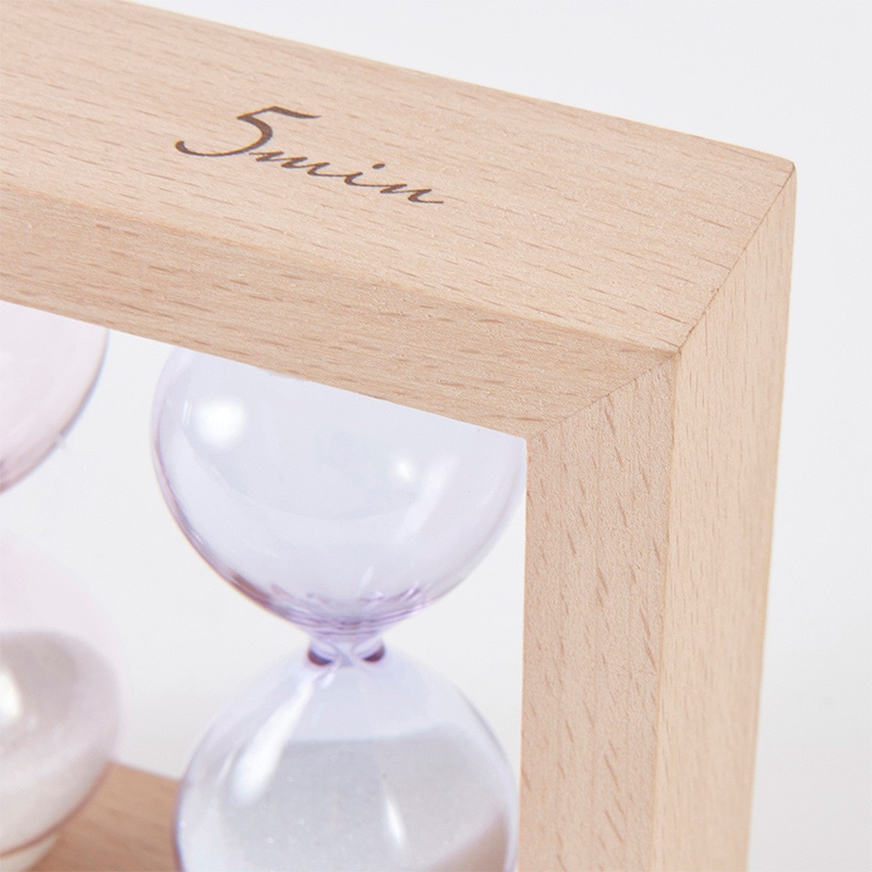 茶谷産業 砂時計 3分&5分計 333-113 1個(ご注文単位1個)【直送品】