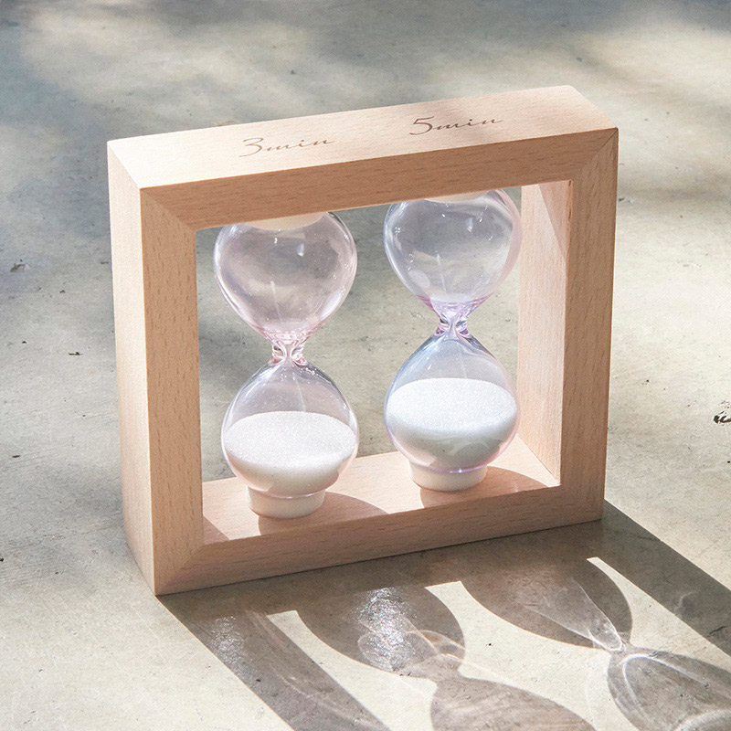 茶谷産業 砂時計 3分&5分計 333-113 1個(ご注文単位1個)【直送品】