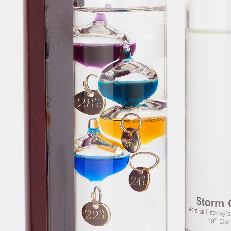 茶谷産業 温度計&ストームグラス 333-279 1個(ご注文単位1個)【直送品】