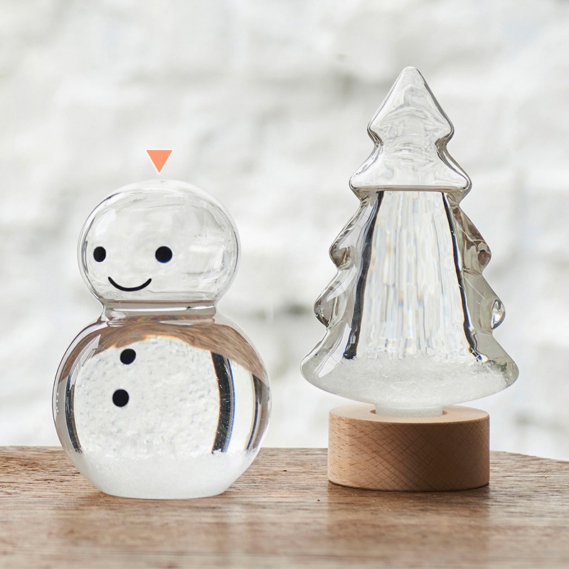 茶谷産業 気象予報計 ストームグラス ゆきだるま 333-402 1個(ご注文単位1個)【直送品】