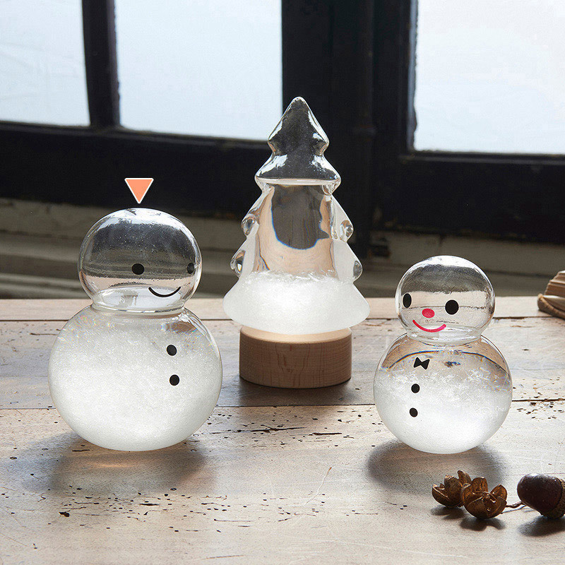 茶谷産業 気象予報計 ストームグラス ゆきだるま 333-402 1個(ご注文単位1個)【直送品】