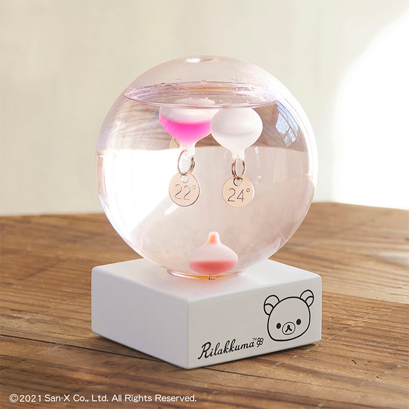 茶谷産業 リラックマ　ストームグラス ドーム 150-333209P 1個（ご注文単位1個）【直送品】