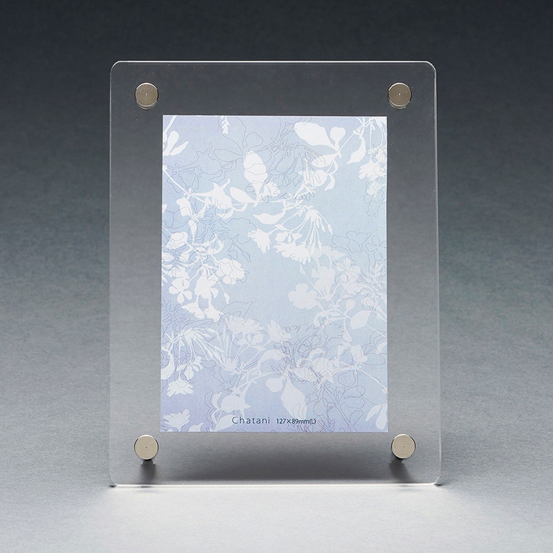 茶谷産業 アクリルフォトフレーム L判 750-001 1個(ご注文単位1個)【直送品】