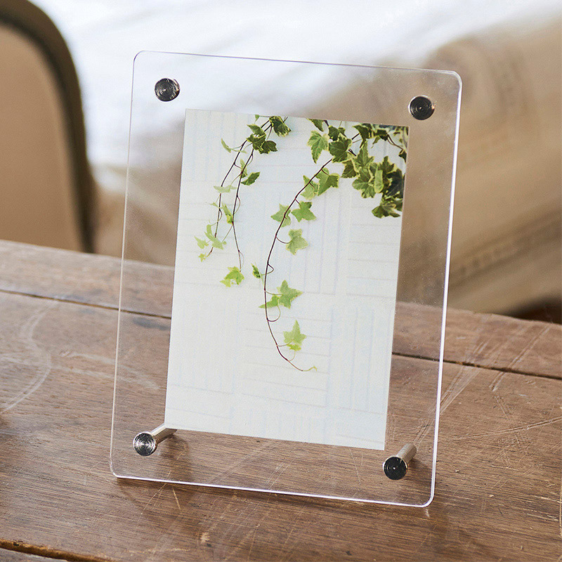 茶谷産業 アクリルフォトフレーム L判 750-001 1個(ご注文単位1個)【直送品】