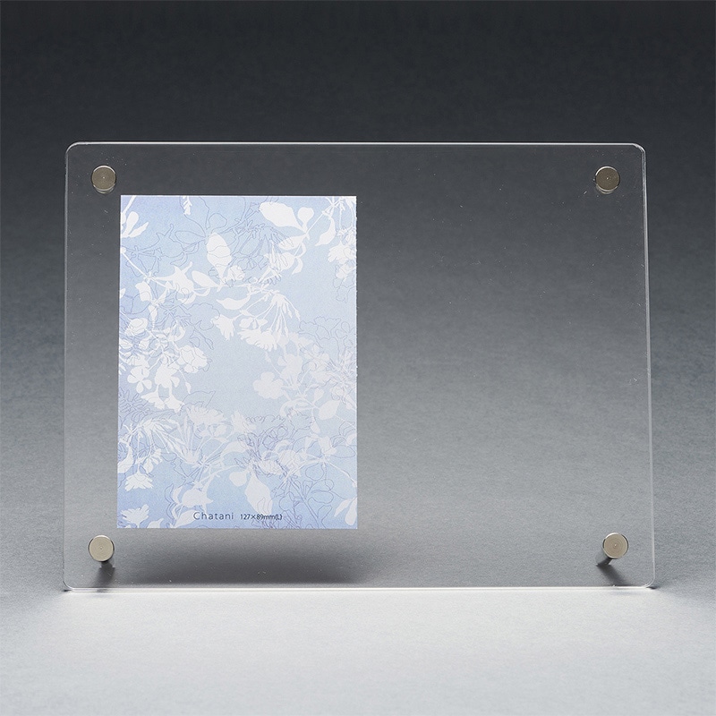 茶谷産業 アクリルフォトフレーム 2L判 750-002 1個（ご注文単位1個）【直送品】