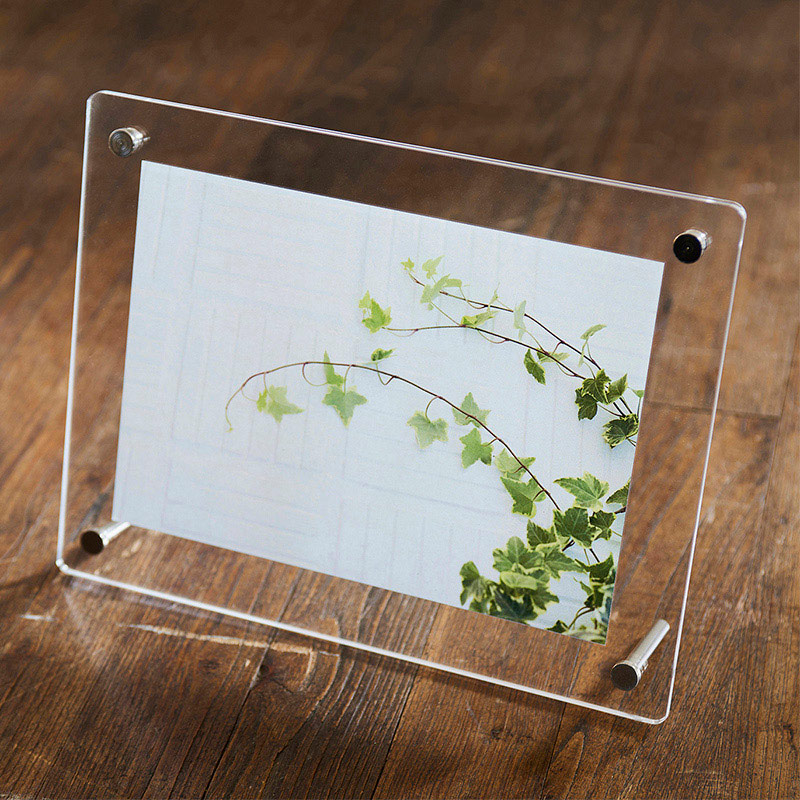 茶谷産業 アクリルフォトフレーム 2L判 750-002 1個(ご注文単位1個)【直送品】