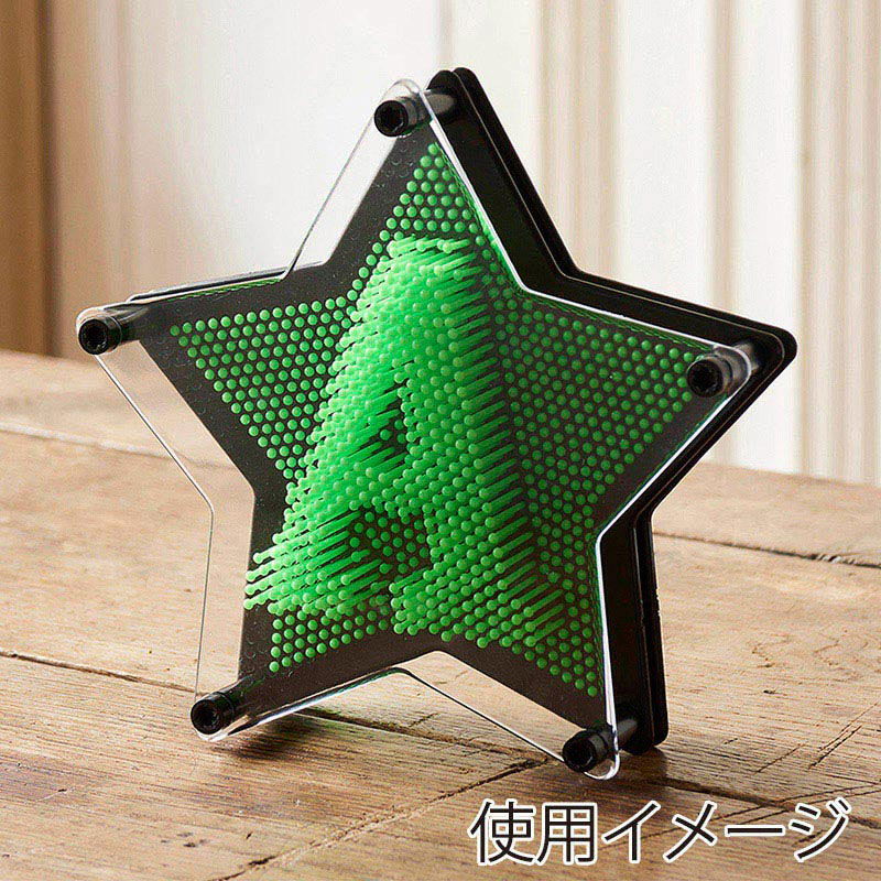 茶谷産業 ピンアート　星 グリーン 333-193GR 1個（ご注文単位1個）【直送品】