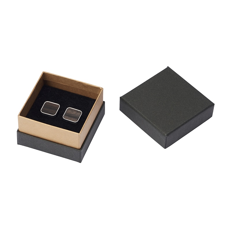 茶谷産業 カフスボタン ウォールナット 700-024 1個(ご注文単位1個)【直送品】