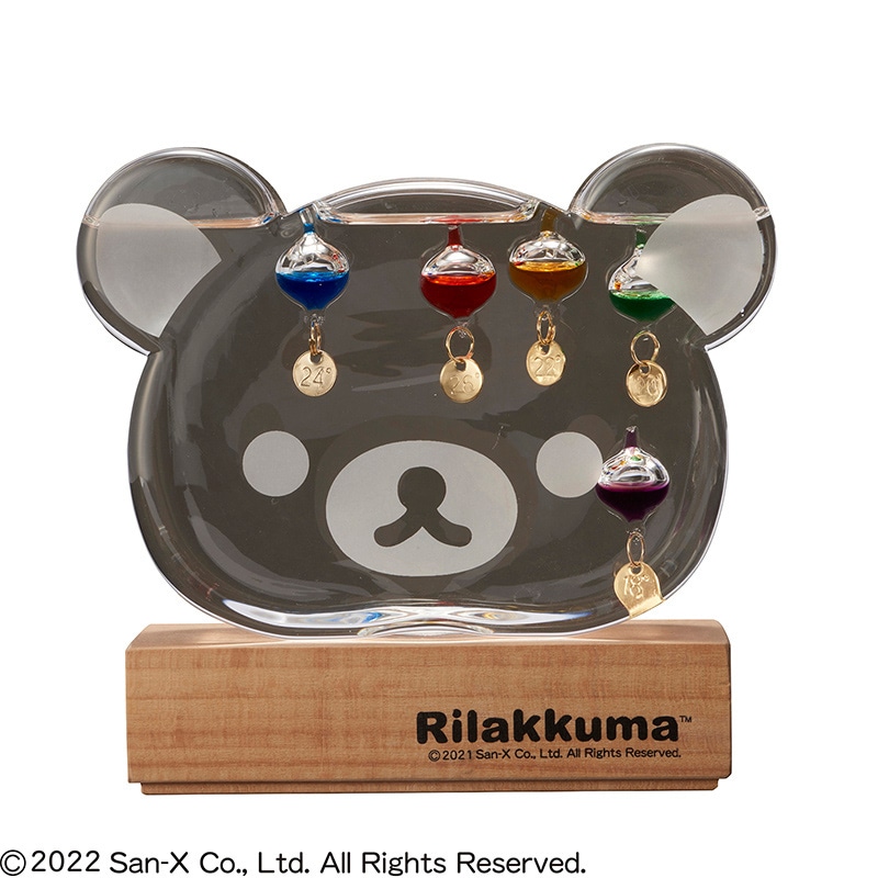 茶谷産業 リラックマ　ガラスフロート温度計  150-333002 1個（ご注文単位1個）【直送品】