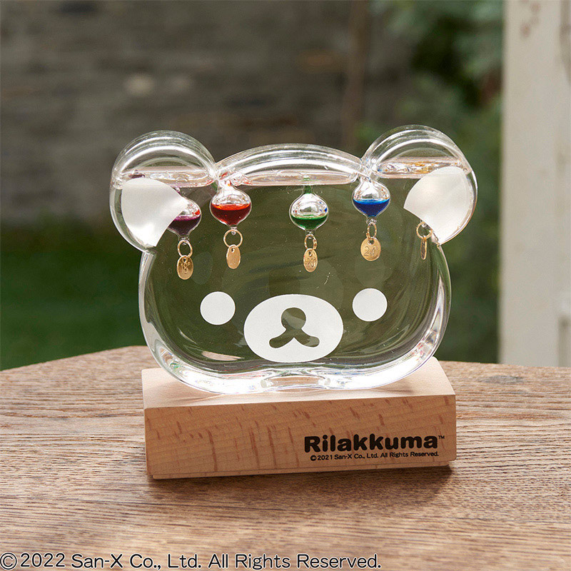 茶谷産業 リラックマ　ガラスフロート温度計  150-333002 1個（ご注文単位1個）【直送品】