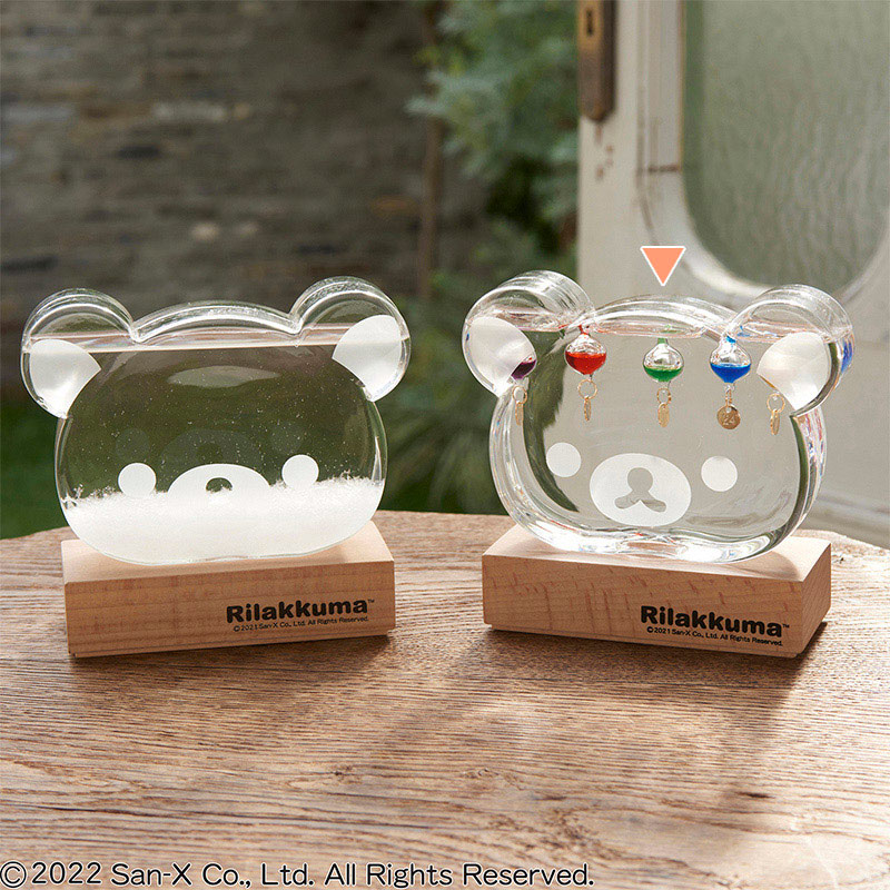 茶谷産業 リラックマ　ガラスフロート温度計  150-333002 1個（ご注文単位1個）【直送品】