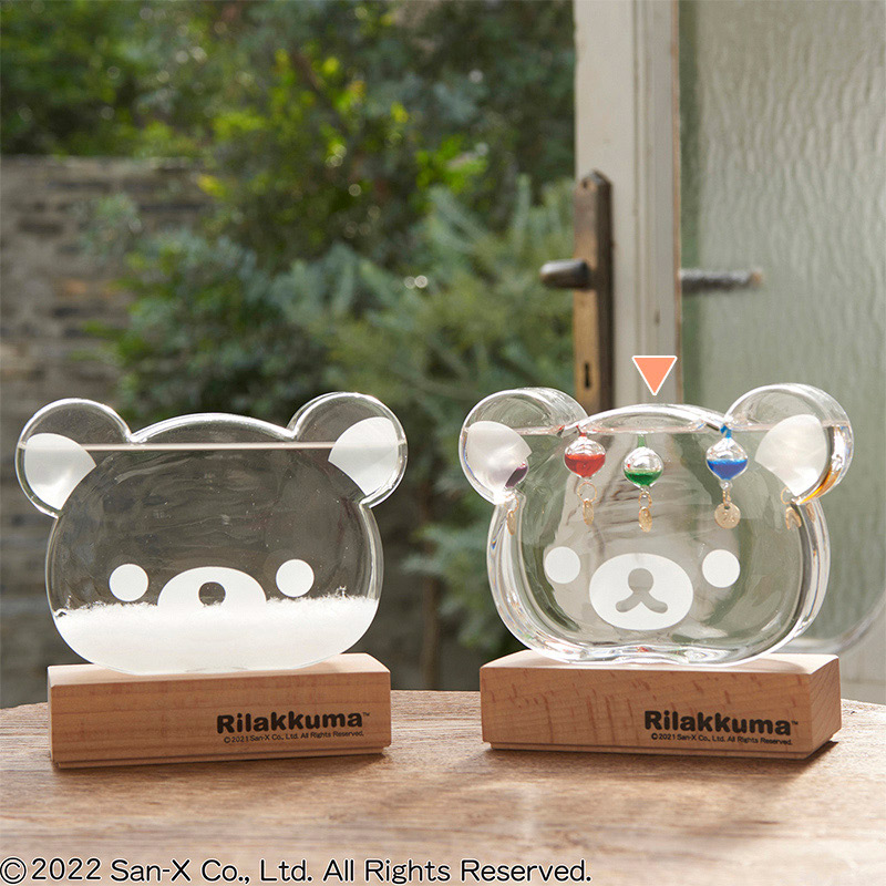 茶谷産業 リラックマ　ガラスフロート温度計  150-333002 1個（ご注文単位1個）【直送品】