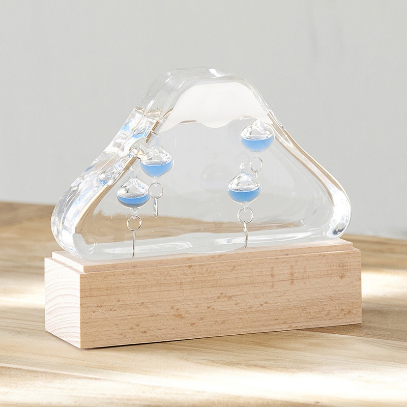 茶谷産業 ガラスフロート温度計 富士山 333-215 1個(ご注文単位1個)【直送品】