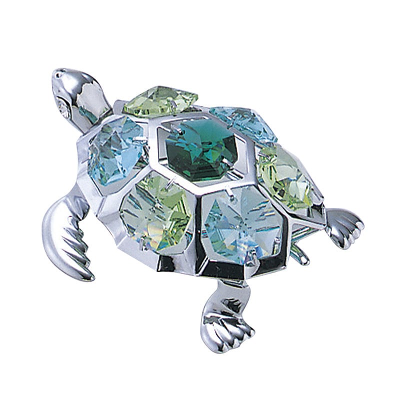 茶谷産業 クリストクラフト　うみがめ シルバー 760-101 1個（ご注文単位1個）【直送品】