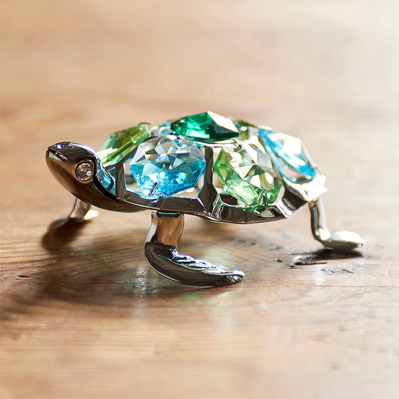 茶谷産業 クリストクラフト　うみがめ シルバー 760-101 1個（ご注文単位1個）【直送品】