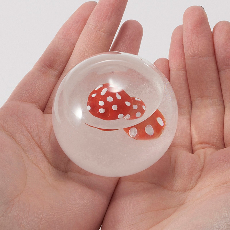 茶谷産業 気象予報計 ストームグラス ドーム きのこ 333-410 1個(ご注文単位1個)【直送品】