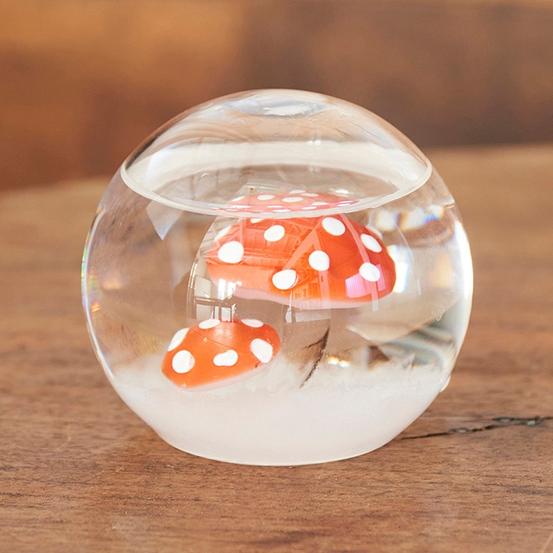 茶谷産業 気象予報計 ストームグラス ドーム きのこ 333-410 1個(ご注文単位1個)【直送品】