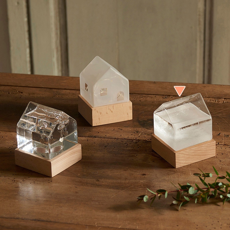 茶谷産業 気象予報計 ストームグラス ハウス 333-411 1個(ご注文単位1個)【直送品】