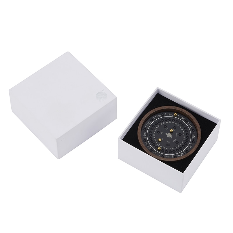 茶谷産業 万年カレンダー ウォールナット 869-100 1個(ご注文単位1個)【直送品】