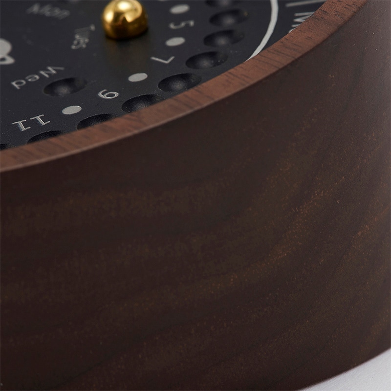 茶谷産業 万年カレンダー ウォールナット 869-100 1個(ご注文単位1個)【直送品】