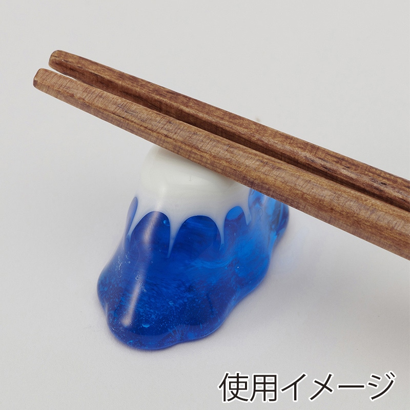 茶谷産業 ガラスはし置き 富士山 333-700 1個（ご注文単位3個）【直送品】