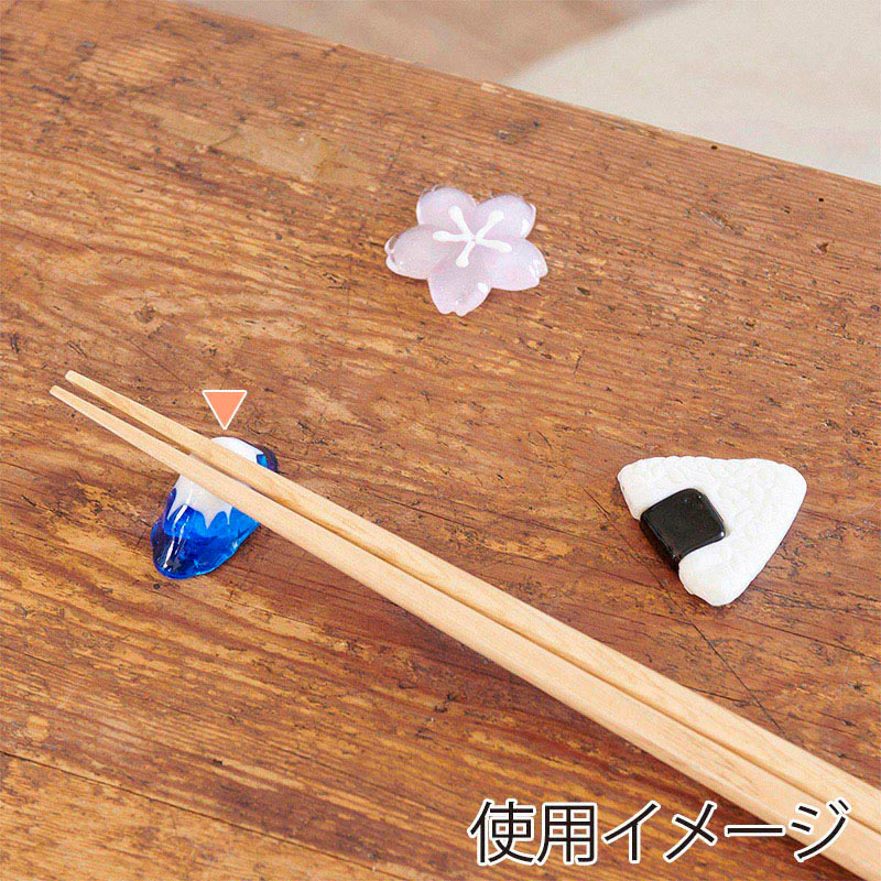 茶谷産業 ガラスはし置き 富士山 333-700 1個（ご注文単位3個）【直送品】