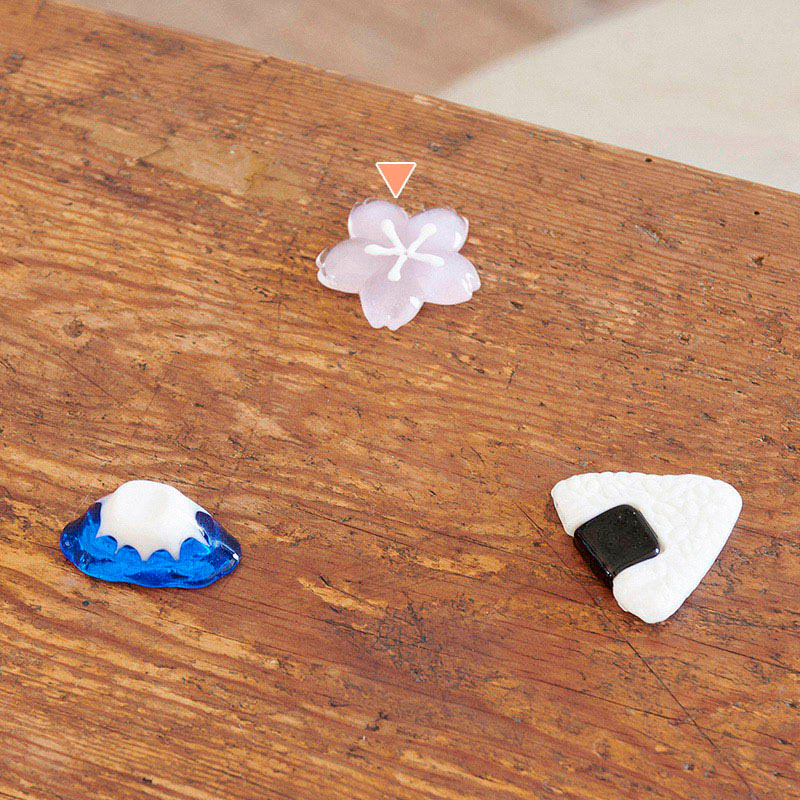 茶谷産業 ガラスはし置き さくら 333-701 1個(ご注文単位3個)【直送品】