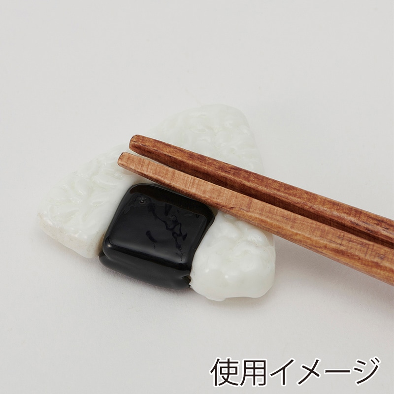 茶谷産業 ガラスはし置き おにぎり 333-702 1個（ご注文単位3個）【直送品】