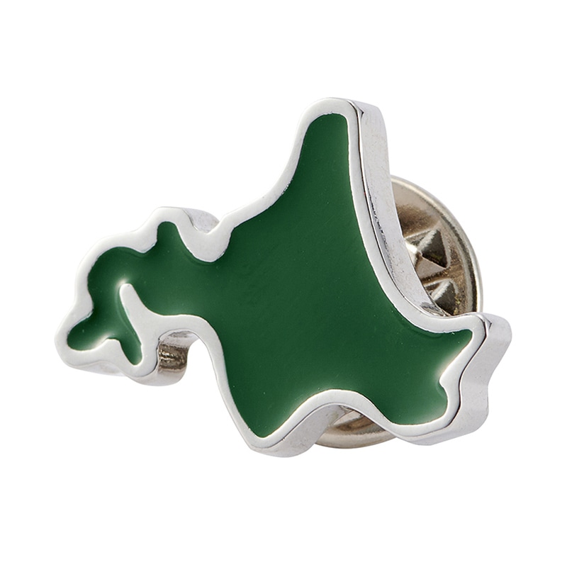 茶谷産業 ラペルピン 北海道　グリーン 700-508GR 1個（ご注文単位2個）【直送品】