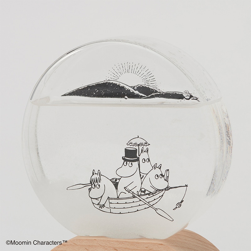 茶谷産業 ムーミン ストームグラス ムーミン ラウンド 152-333231 1個(ご注文単位1個)【直送品】
