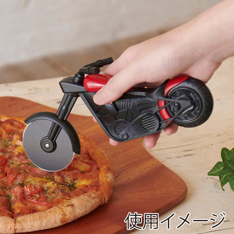 茶谷産業 ピザカッター モーターバイク 870-102 1個(ご注文単位2個)【直送品】