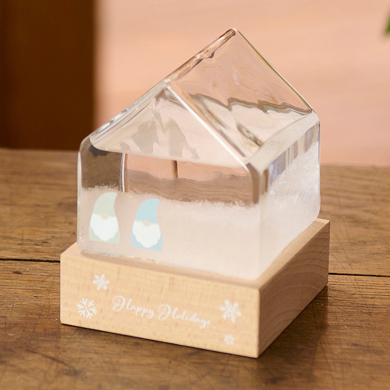 茶谷産業 気象予報計　ストームグラス ハウス　トムテ 333-SE01 1個（ご注文単位1個）【直送品】