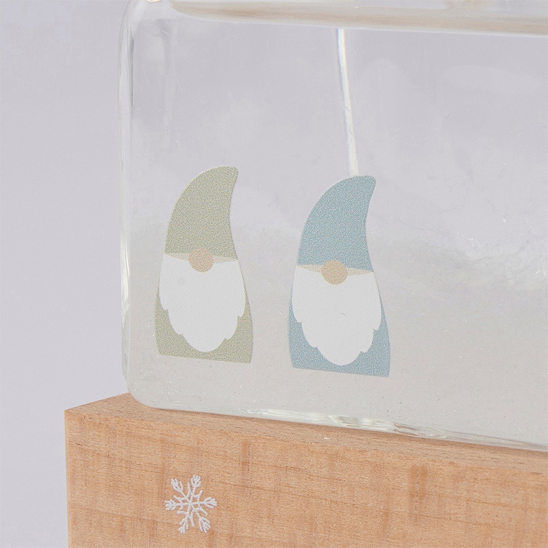 茶谷産業 気象予報計　ストームグラス ハウス　トムテ 333-SE01 1個（ご注文単位1個）【直送品】