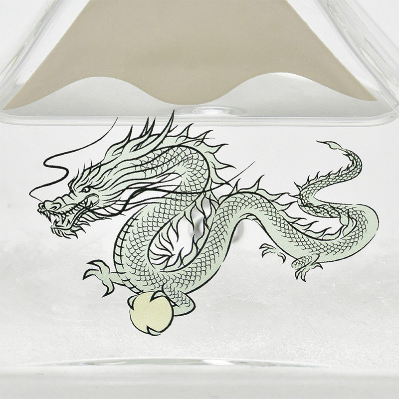 茶谷産業 気象予報計 ストームグラス 富士山S辰 333-SE04 1個(ご注文単位1個)【直送品】