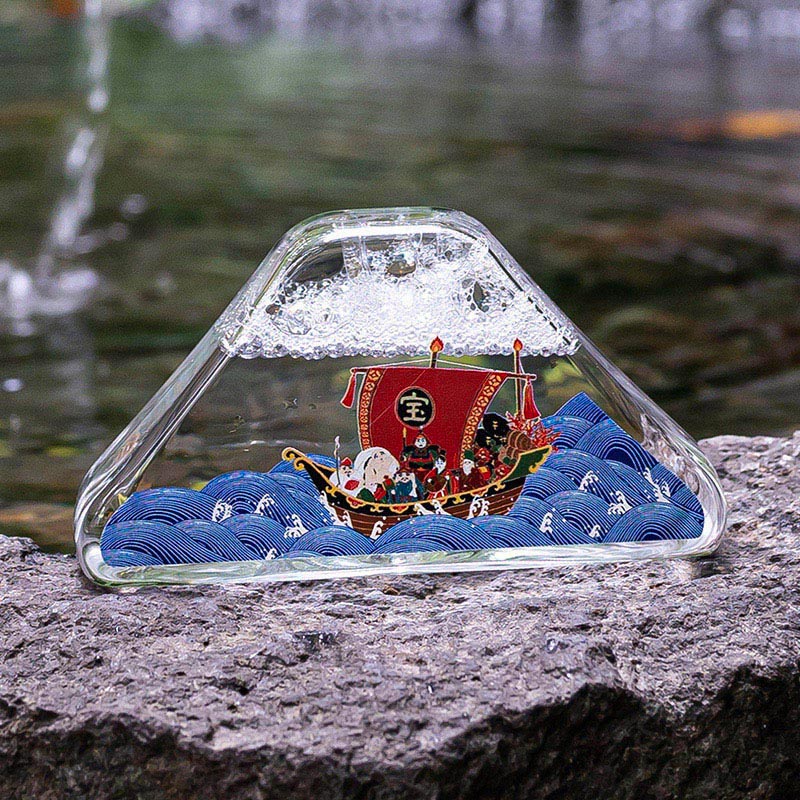 茶谷産業 オブジェ あわふじ七福神 333-SE05 1個(ご注文単位1個)【直送品】