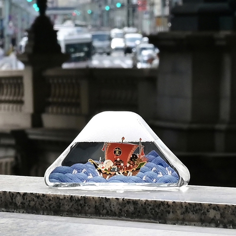 茶谷産業 オブジェ あわふじ七福神 333-SE05 1個(ご注文単位1個)【直送品】