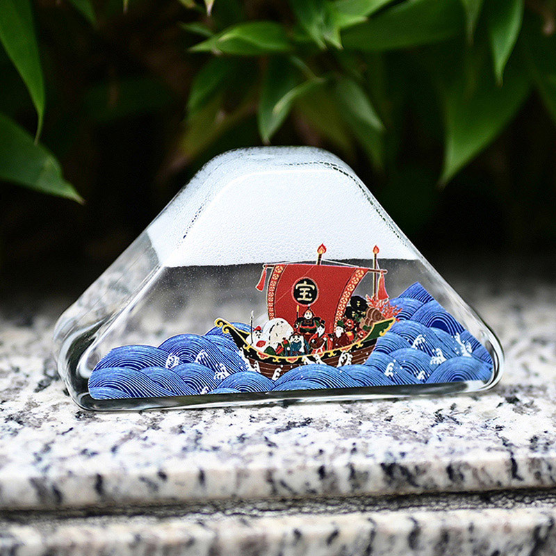 茶谷産業 オブジェ あわふじ七福神 333-SE05 1個(ご注文単位1個)【直送品】