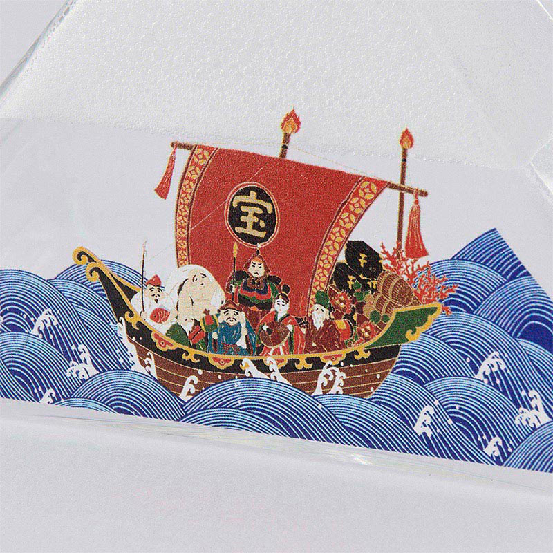 茶谷産業 オブジェ あわふじ七福神 333-SE05 1個(ご注文単位1個)【直送品】