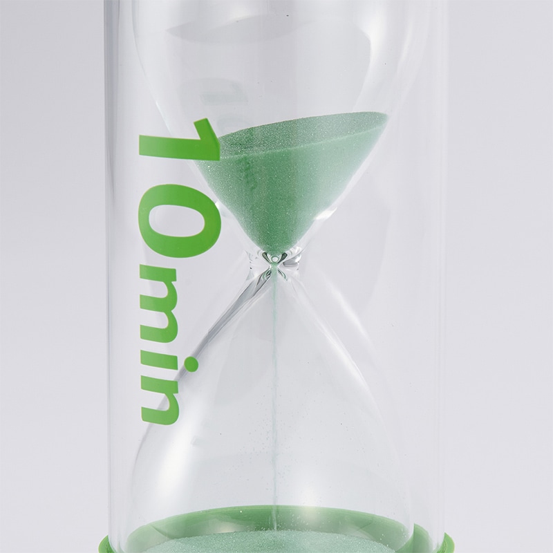 茶谷産業 砂時計 10分計 みどり 333-123 1個(ご注文単位1個)【直送品】