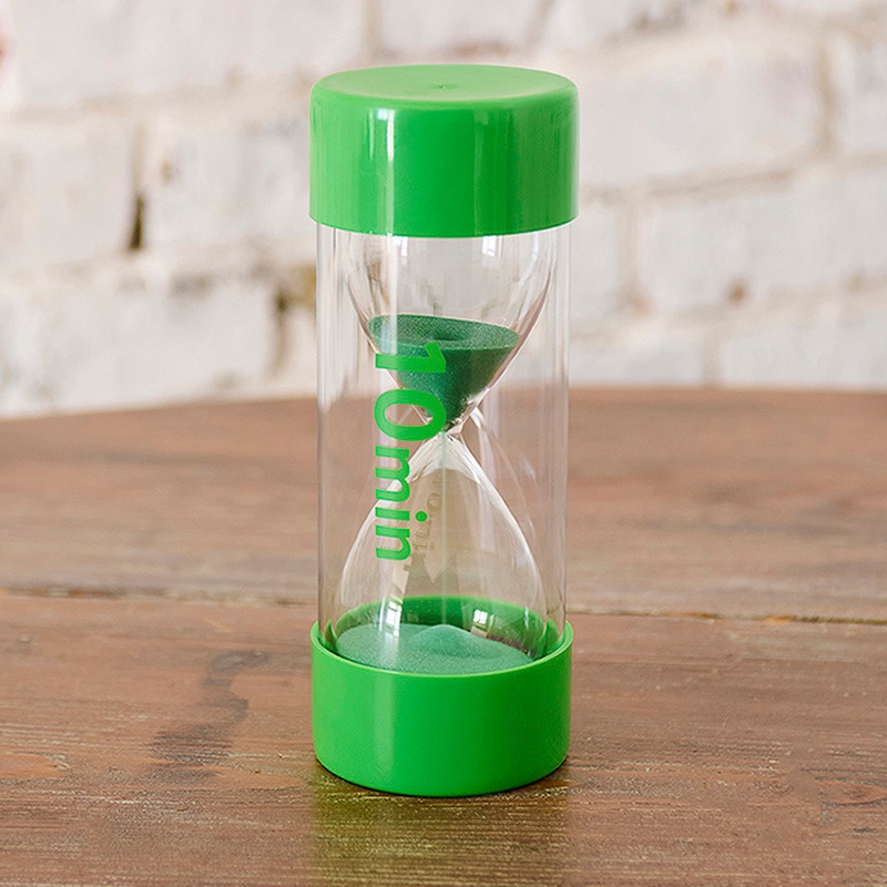 茶谷産業 砂時計 10分計 みどり 333-123 1個(ご注文単位1個)【直送品】