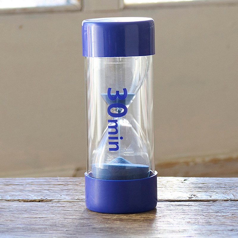 茶谷産業 砂時計 30分計 青 333-124 1個(ご注文単位1個)【直送品】