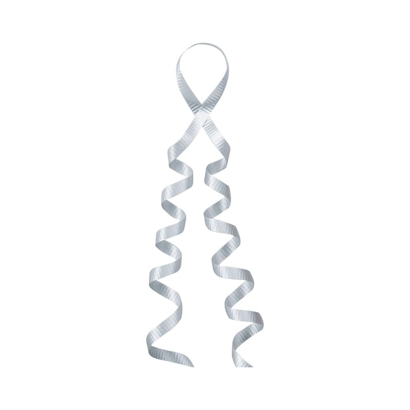 松村工芸 カーリングリボン　クリンプ 500m巻　シルバー 160-3011-5 1個（ご注文単位1個）【直送品】