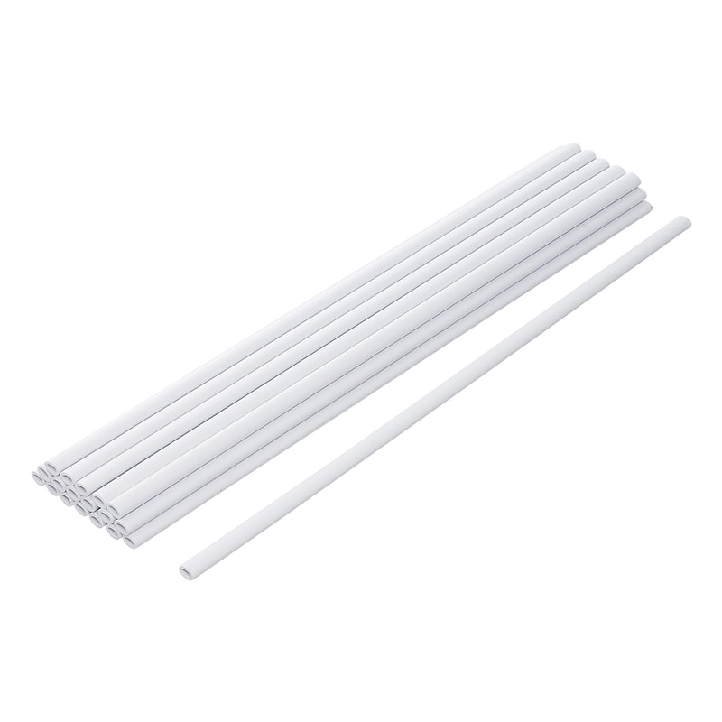 松村工芸 プラ名札棒 L ホワイト 168-4016-1 20本入 1束(ご注文単位1束)【直送品】