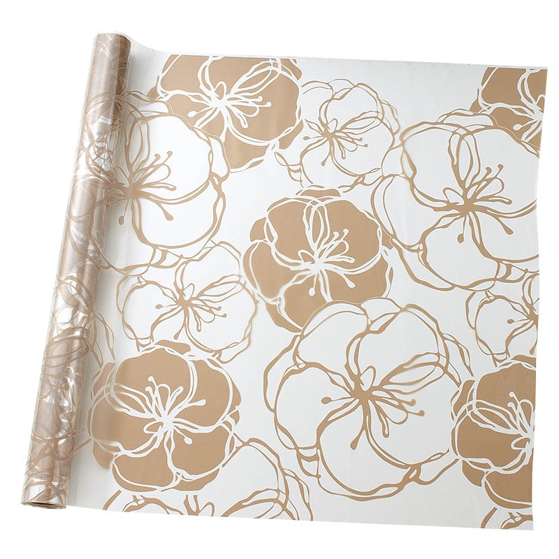 松村工芸 OPPロール OPマリーフルール 70cm×20m カプチーノ 160-7005-14 1本(ご注文単位1本)【直送品】