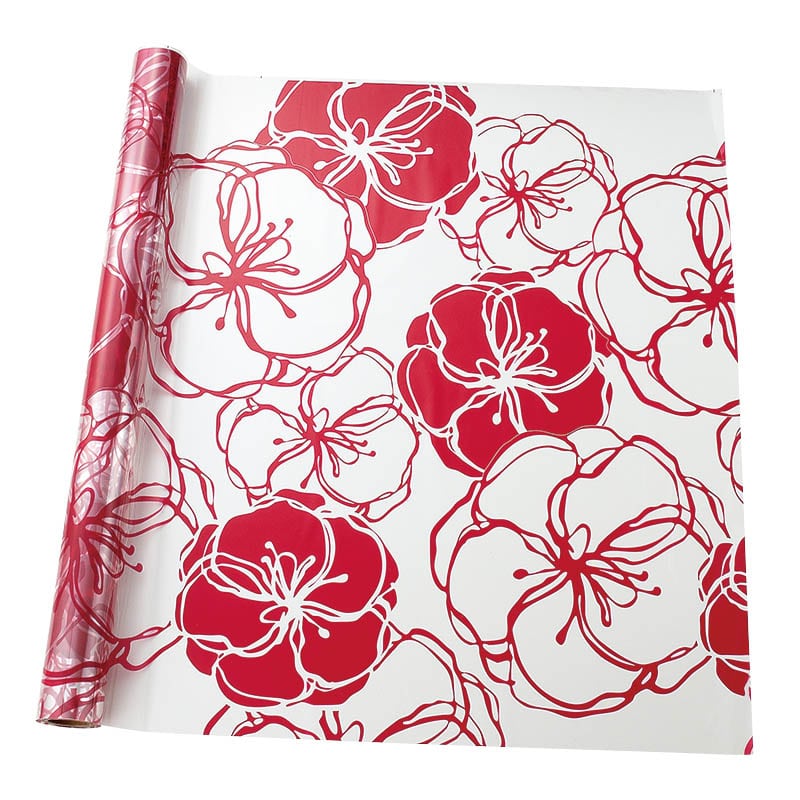 松村工芸 OPPロール OPマリーフルール 70cm×20m ルージュ 160-7005-8 1本(ご注文単位1本)【直送品】