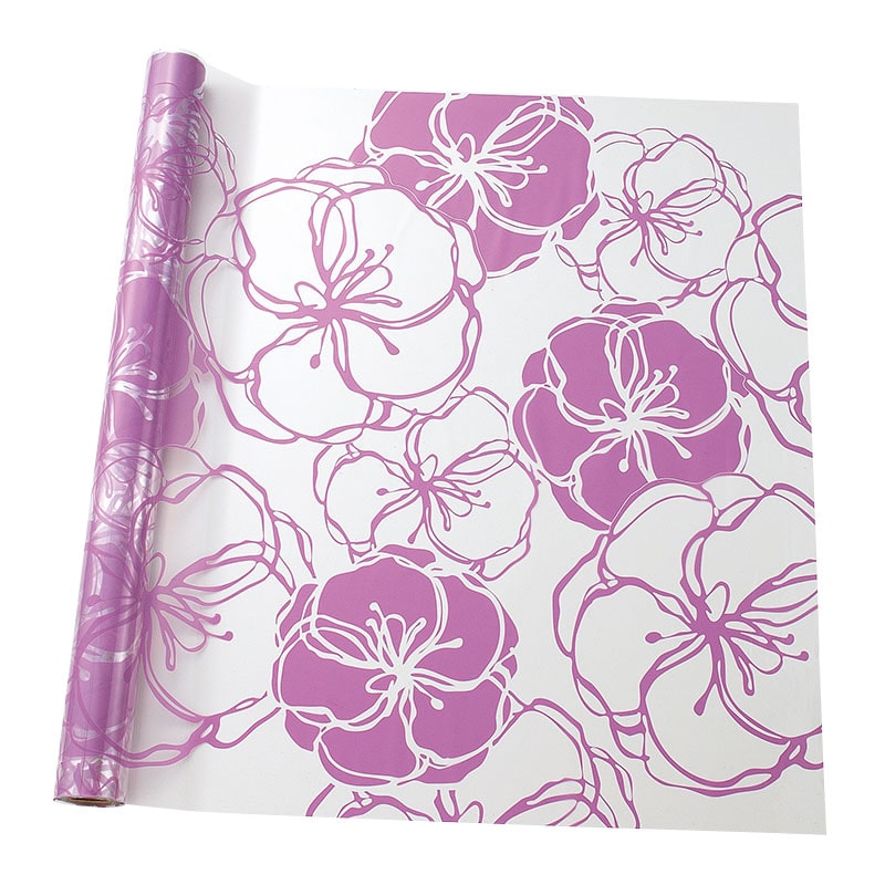 松村工芸 OPPロール OPマリーフルール 70cm×20m ヴィオレ 160-7005-7 1本(ご注文単位1本)【直送品】