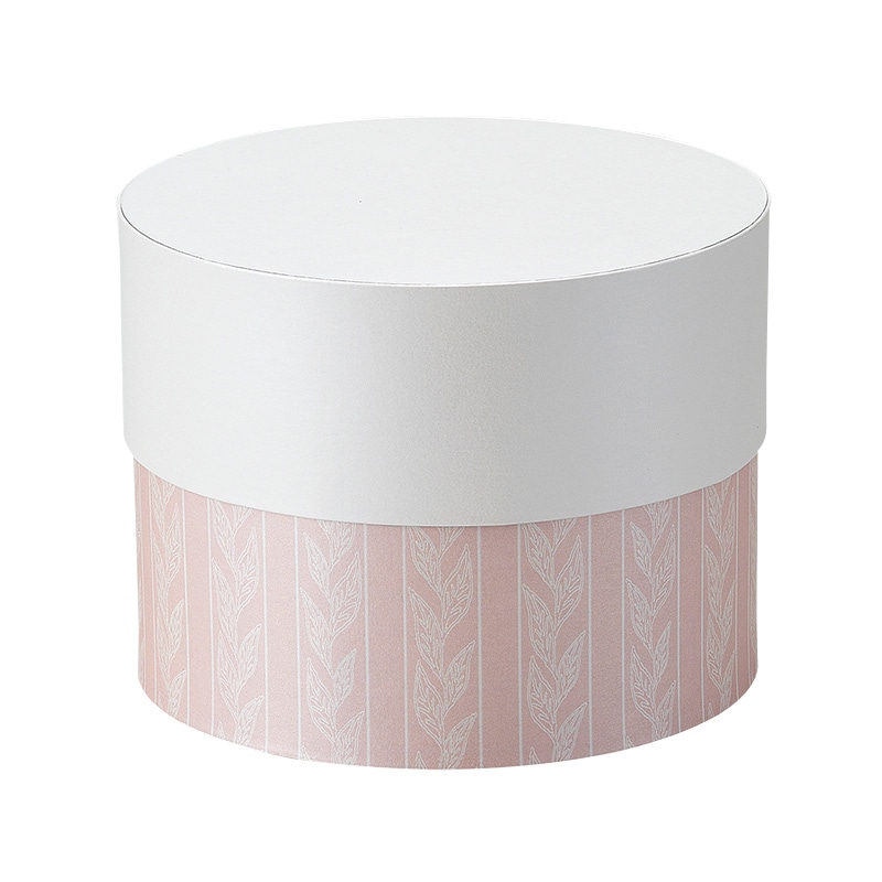 松村工芸 デザインBOX サークル130　リーフストライプ 162-1284-5 1個（ご注文単位1個）【直送品】