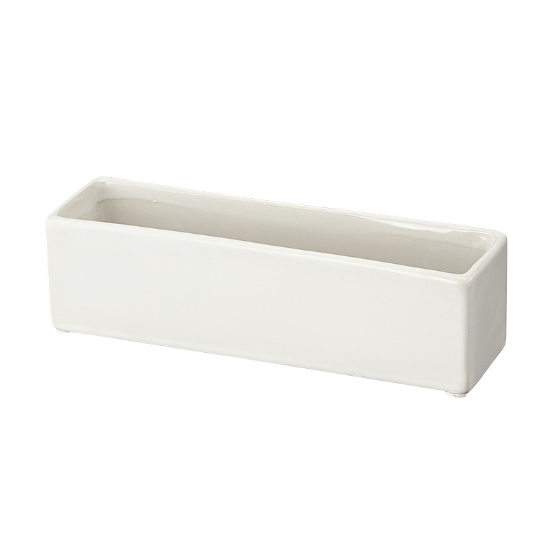 松村工芸 フラワーベース レヒテック M 白 120-29039-1 1個(ご注文単位1個)【直送品】